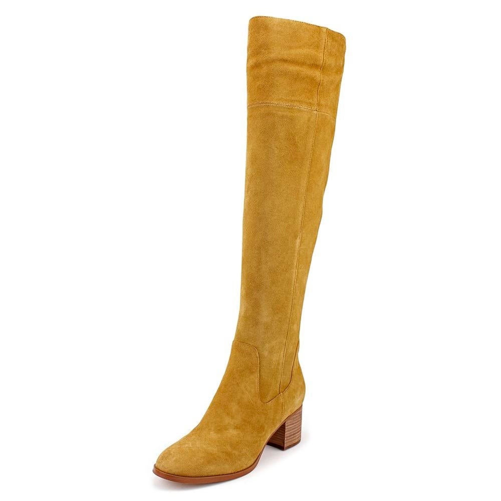 Marc Fisher Elaine Over The Knee Boots, Cognac